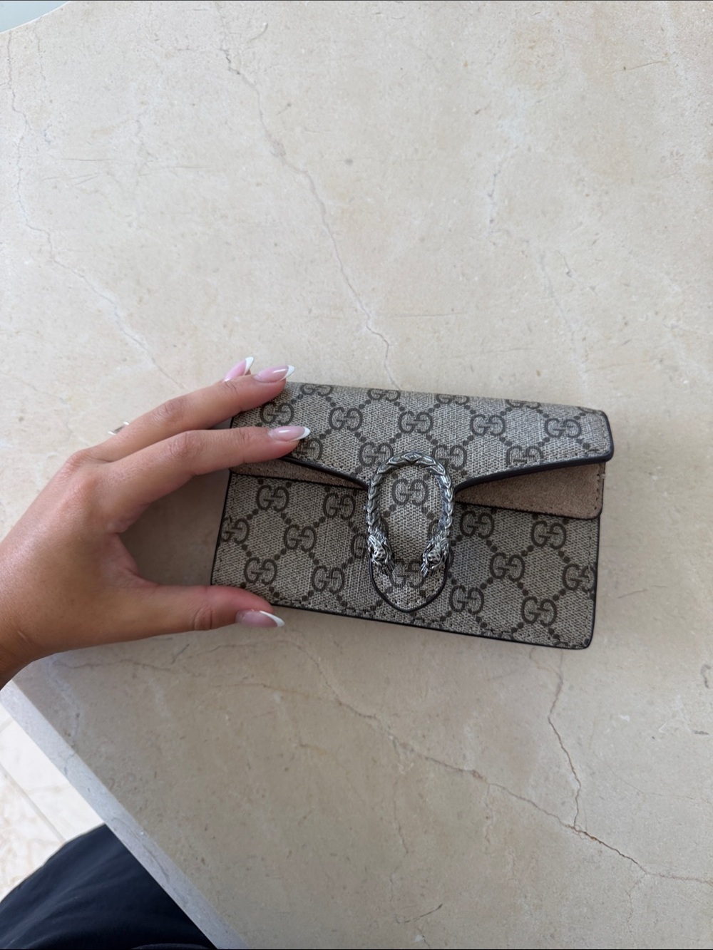 Gucci Brown GG Wallet bag